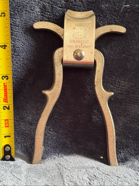 PeDra Other - Vintage Metal Nutcracker - Gold Tone